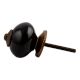 Black Antique Ceramic Cabinet  Knob